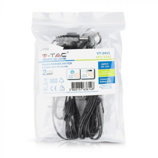 V-TAC Led szalag kapcsoló dimmer - 3341
