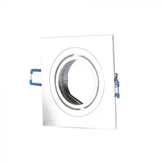   V-TAC Led 1 x GU10 Spot Keret Négyzet Alakú Alumínium - 3606