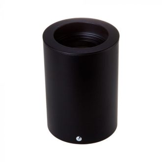   V-TAC Led GU10 Spot Felületre szerelhető keret Kerek Fekete - 3628