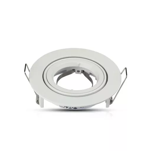 V-TAC Led GU10 Spot Keret Kerek Fehér - 3645