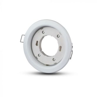   V-TAC Süllyeszthető GX53 LED spotlámpa  keret kör, fehér - 3675