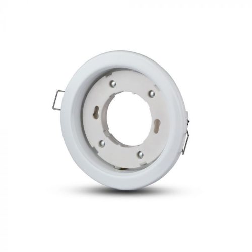 V-TAC Süllyeszthető GX53 LED lámpa keret kör, fehér - 3675