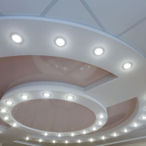 V-TAC Süllyeszthető GX53 LED spotlámpa  keret kör, fehér - 3675