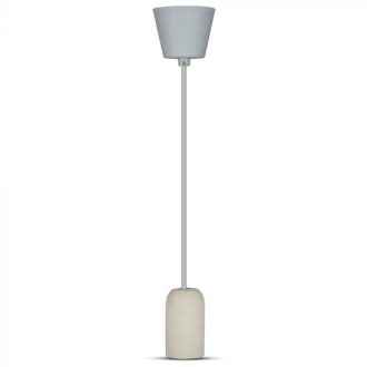 V-TAC E27 beton függeszték - Szürke - 3748