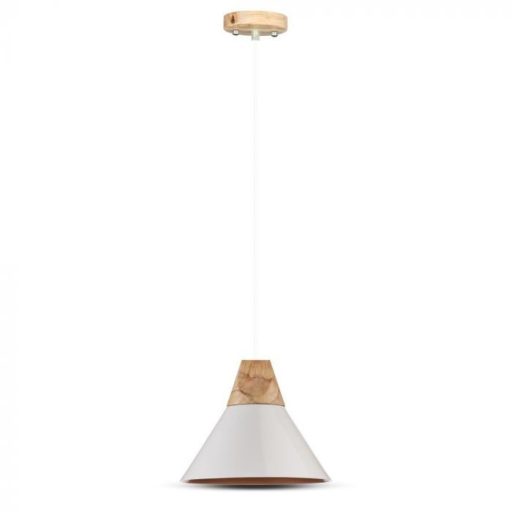 V-TAC E27 függeszték - fehér - 3756