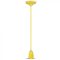 V-TAC E27 porcelán függeszték - sárga - 3809