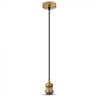 V-TAC E27 fém függeszték - bronz barna - 3841