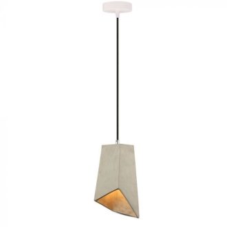 V-TAC E27 beton függeszték + lámpabúra 155/155mm - 3850