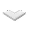V-TAC LED 8W L Alakú csatlakozó - szürke - 4000K - 386