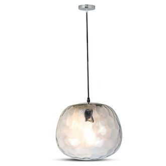 V-TAC design üveg függeszték 1xE27 - 3882