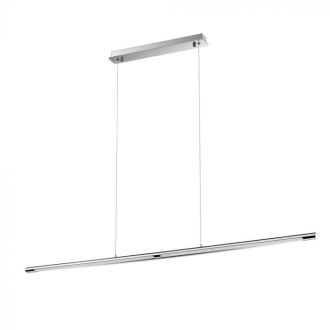   V-TAC 24W design forma függeszték 1220mm - króm - 4000K  - 3891