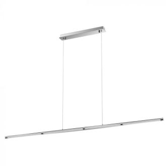   V-TAC 36W design forma függeszték 1820mm - króm - 4000K  - 3892