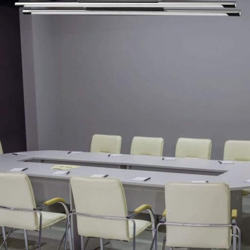 V-TAC LED mennyezeti / fali lámpa 36W Króm 4000K - 3893
