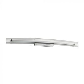   V-TAC LED design hajlított üveg 18W - króm -  4000K - 3897