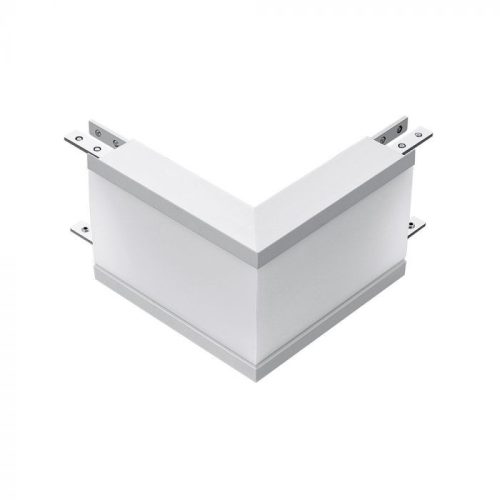 V-TAC LED 12W L Alakú csatlakozó - szürke - 4000K - 390