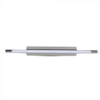   V-TAC LED MENNYEZETI FALI LÁMPATEST 12W - KRÓM - 4000K - 3902 