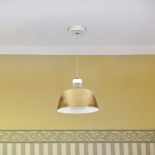V-TAC LED ACRYLIC FÜGGESZTÉK 7W - arany - 3000K - 3936