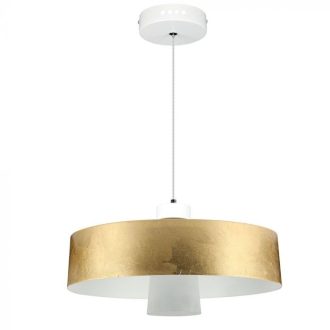 V-TAC LED ACRYLIC FÜGGESZTÉK 7W - arany - 3000K - 3938
