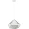 V-TAC Függeszték kerek gyémánt formájú - fehér - 310 x 180 mm - 3948