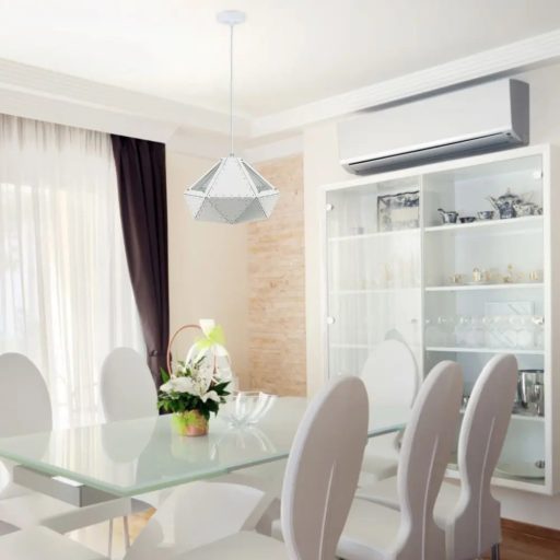 V-TAC Függeszték kerek gyémánt formájú - fehér - 310 x 180 mm - 3948