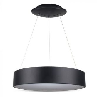   V-TAC 30W Led dimmelhető függeszték - fekete - 3000K - 3996