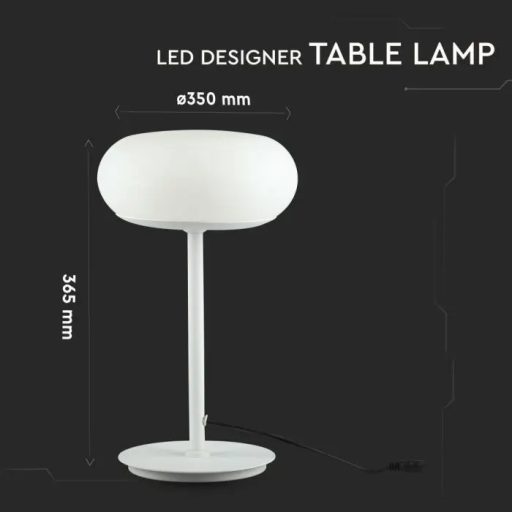 V-TAC LED 12W Design asztali lámpa érintő kapcsoló DIMM 3000K - 40071