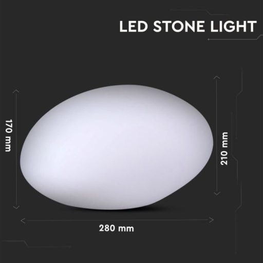 V-TAC LED Kő formájú világítás RGB D28 x 21 x 17cm - 40151