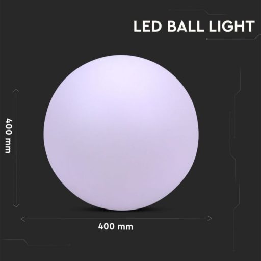 V-TAC LED Gömb formájú világítás RGB D40 x 39cm - 40201