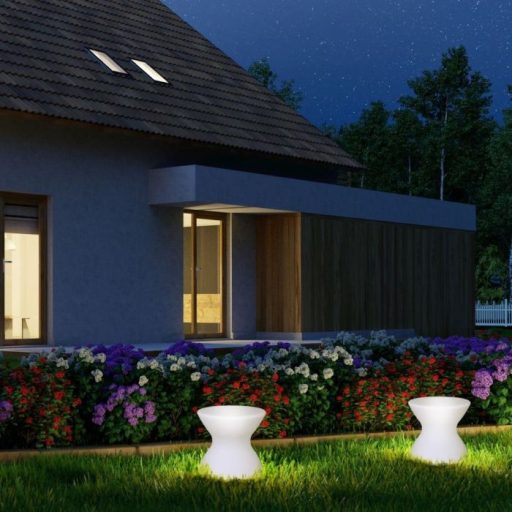 V-TAC LED Ülőke formájú világítás RGB 40 x 36cm - 40231