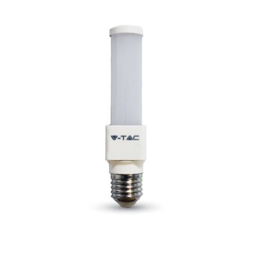 V-TAC LED lámpa E27 PL 6W 120° 6000K rúd - 4116