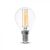 V-TAC Átlátszó LED filament COG lámpa E14 P45 4W 4000K kisgömb - 4425