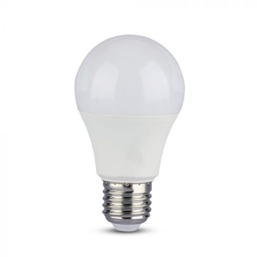 V-TAC 3 lépésben dimmelhető LED lámpa E27 A60 9W 200° 6400K gömb - 4449