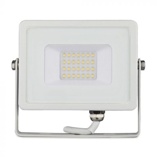 V-TAC 20W LED reflektor 100° 6400K fehér házas (Samsung Chip) - 444