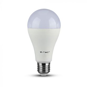 V-TAC LED izzó  E27 A65 15W 200° 2700K gömb - 4453
