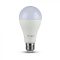 V-TAC LED izzó  E27 A65 15W 200° 2700K gömb - 4453
