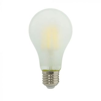   V-TAC Opál LED izzó filament COG  E27 A60 6W 2700K gömb - 44801