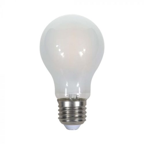 V-TAC Opál LED filament COG lámpa E27 A67 8W 6400K gömb - 4485