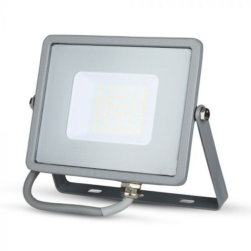 V-TAC 30W LED reflektor 100° 3000K szürke házas (Samsung Chip) - 454