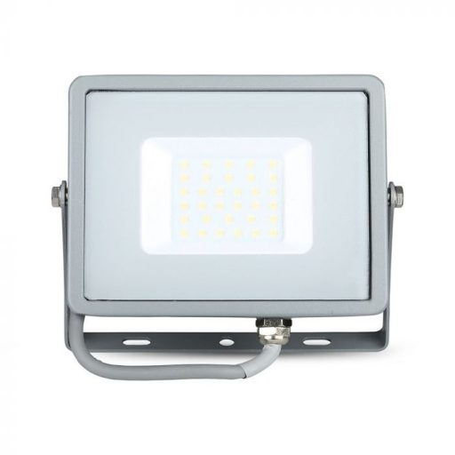 V-TAC 30W LED reflektor 100° 3000K szürke házas (Samsung Chip) - 454