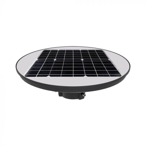V-TAC LED Napelemes utcai lámpa RF távirányítóval, mozgás- és alkonykapcsolóval (SOLAR) 7.5W 4000K - 5150