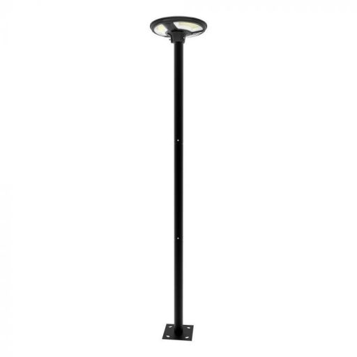 V-TAC LED Napelemes utcai lámpa RF távirányítóval, mozgás- és alkonykapcsolóval (SOLAR) 7.5W 4000K - 5150
