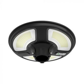   V-TAC LED Napelemes utcai lámpa RF távirányítóval, mozgás- és alkonykapcsolóval (SOLAR) 10W 4000K - 5152