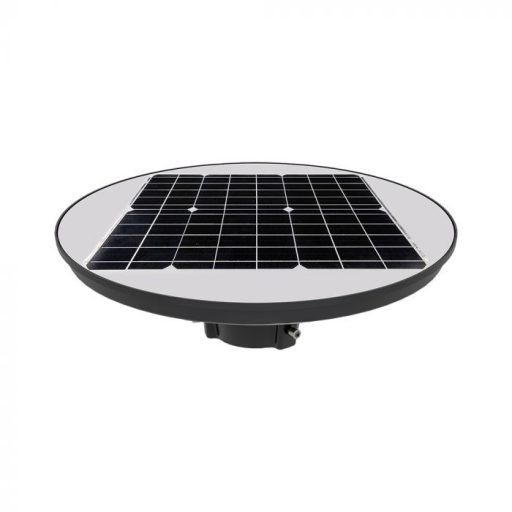 V-TAC LED Napelemes utcai lámpa RF távirányítóval, mozgás- és alkonykapcsolóval (SOLAR) 10W 4000K - 5152