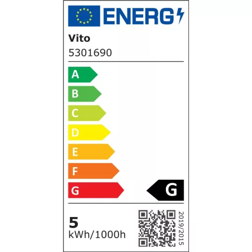 VITO LED asztali lámpa 5W 4000K 300 lm fehér 3 fokozatú fényerőszabályzás USB - 5301690
