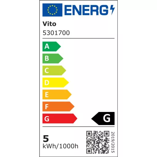 VITO LED asztali lámpa 5W 3xCCT 300 lm fekete fokozatmentes fényerőszabályzás - 5301700