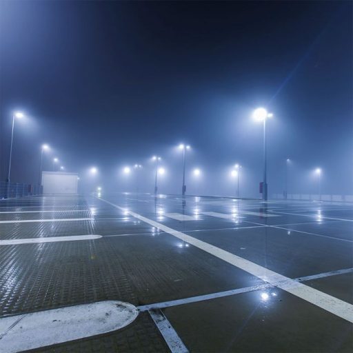 V-TAC LED függeszthető utcai lámpa SAMSUNG chip 100W 4000K - 545