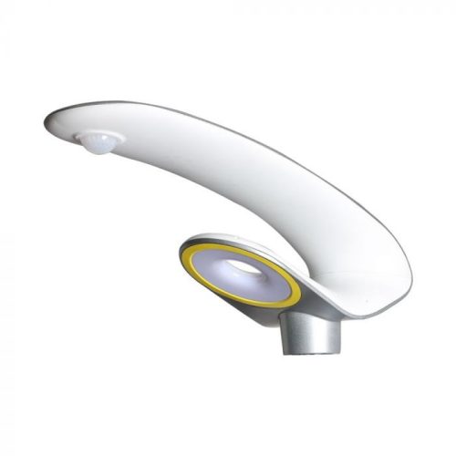 V-TAC LED Napelemes utcai lámpa RF távirányítóval, mozgás- és alkonykapcsolóval (SOLAR) 20W 120lm/W 4000K - 5505
