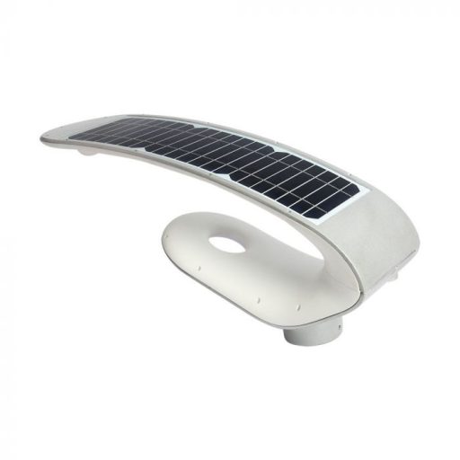 V-TAC LED Napelemes utcai lámpa RF távirányítóval, mozgás- és alkonykapcsolóval (SOLAR) 20W 120lm/W 4000K - 5505
