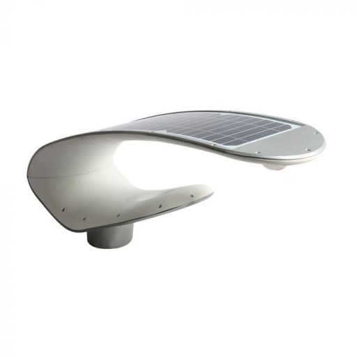V-TAC LED Napelemes utcai lámpa RF távirányítóval, mozgás- és alkonykapcsolóval (SOLAR) 20W 120lm/W 4000K - 5505