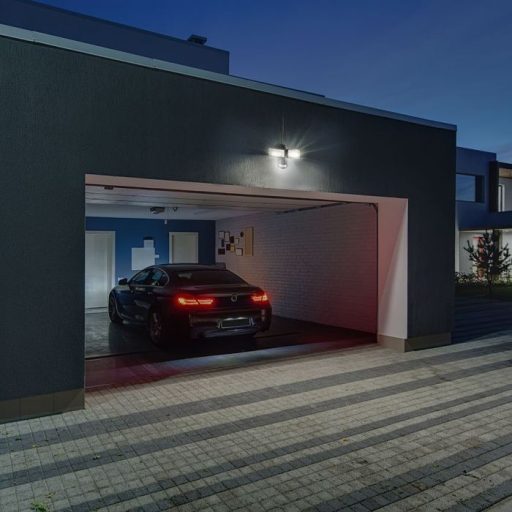 V-TAC 18W LED REFLEKTOR WIFIS SZENZOR KAMERÁVAL - fekete - 6000K - 5917